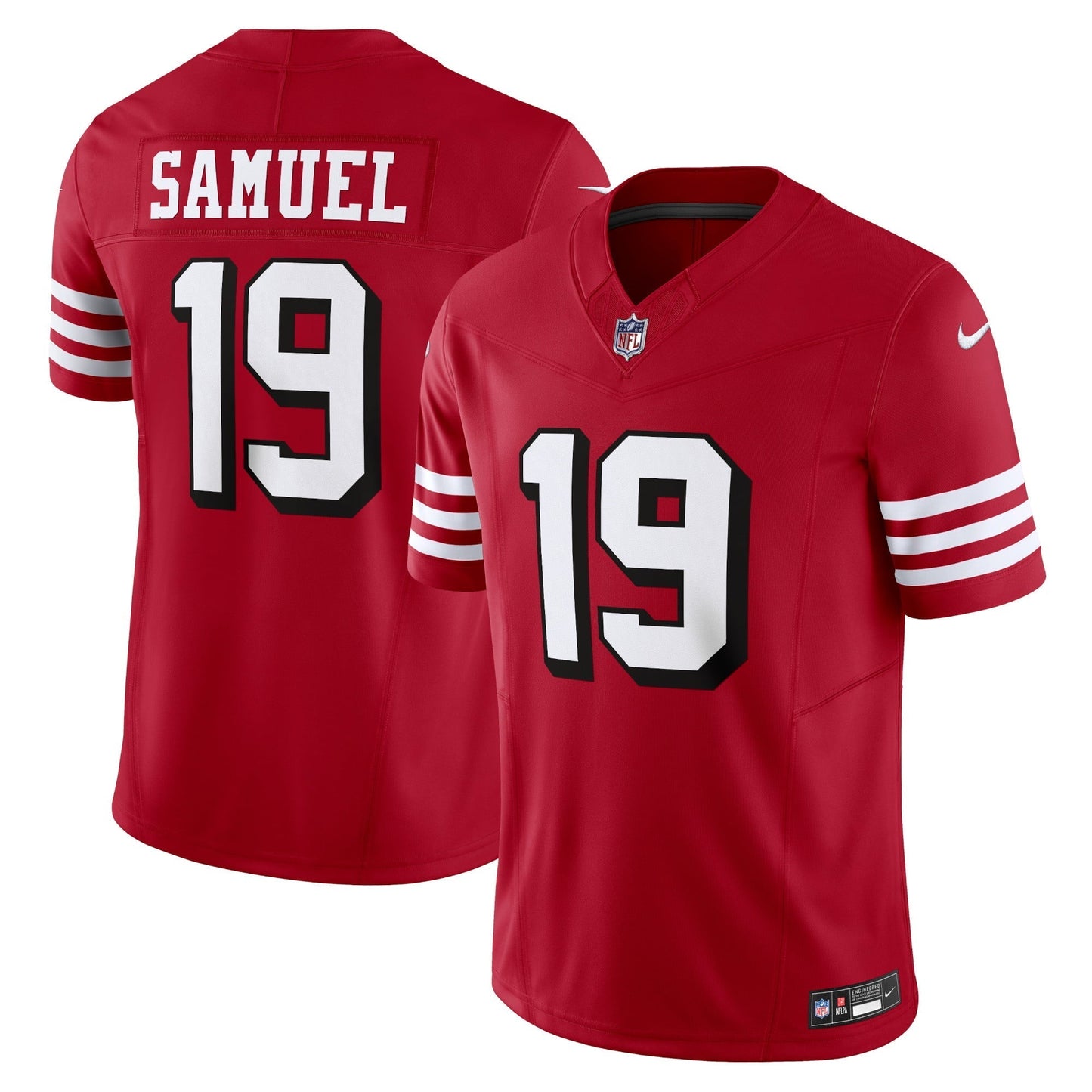 Men's Nike Deebo Samuel Scarlet San Francisco 49ers Vapor F.U.S.E. Limited Jersey